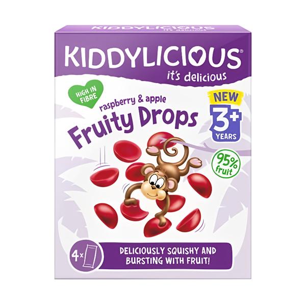 Kiddylicious Ovocné želé bonbónky jablko a malina