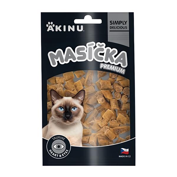 Akinu Masíčka Premium Heart & Eyes pamlsek pro kočky