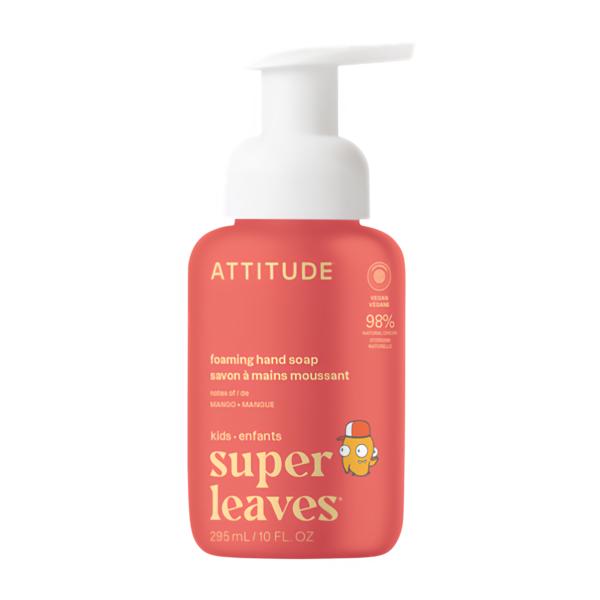Attitude Super leaves Kids Dětské pěnivé mýdlo na ruce s vůní manga