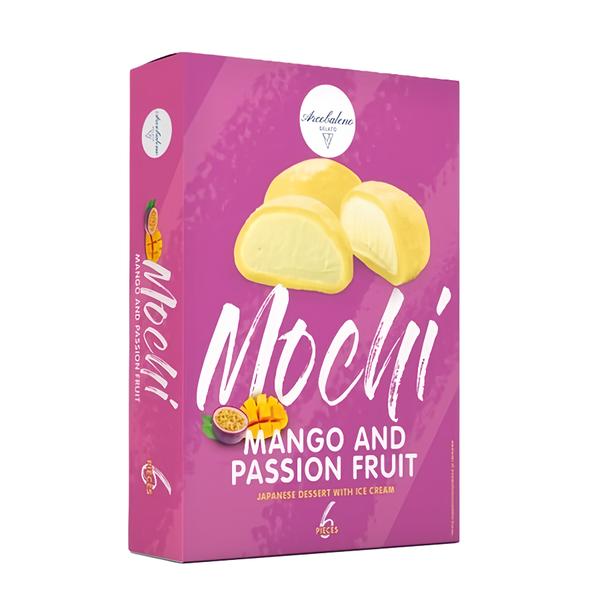 Arcobaleno Mochi se zmrzlinou z manga a passionfruitu 6x35g