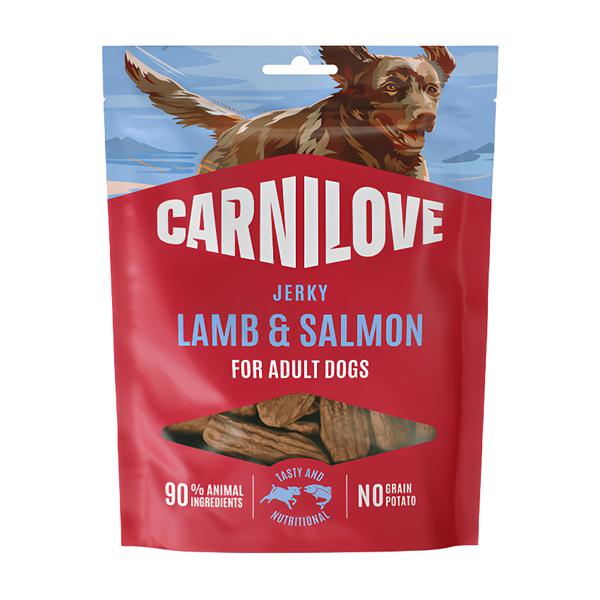 Carnilove Jerky Lamb & Salmon pro psy