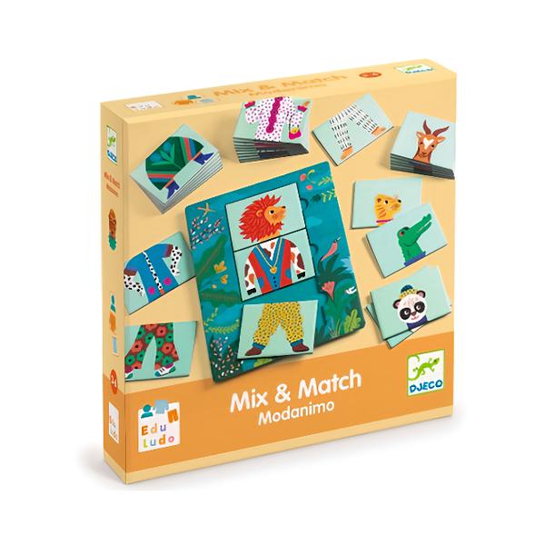 Djeco Stolní hra Mix & Match Modanimo