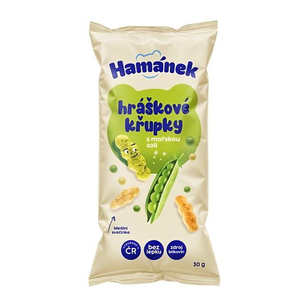 Hamánek Hráškové křupky, mořská sůl