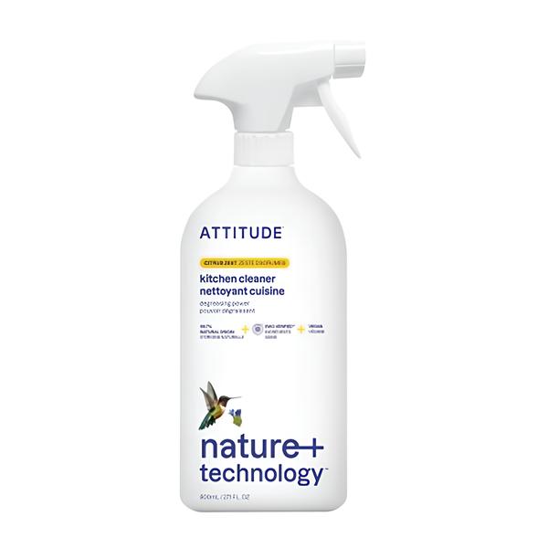 Attitude Nature+ Čistič na kuchyně s vůní citronové kůry s rozprašovačem