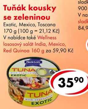 Tuňák kousky se zeleninou, 170 g
