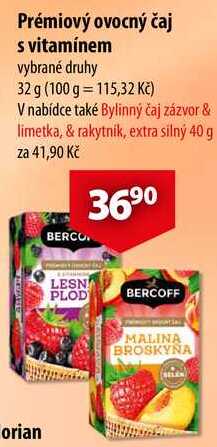 Prémiový ovocný čaj s vitamínem, 32 g