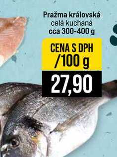 Pražma královská celá kuchaná cca 300-400 g