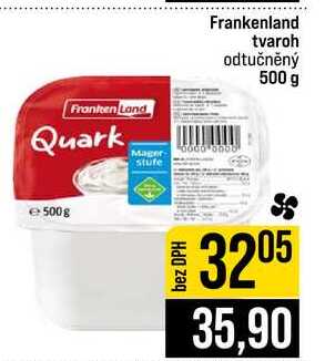 Frankenland tvaroh odtučněný 500 g