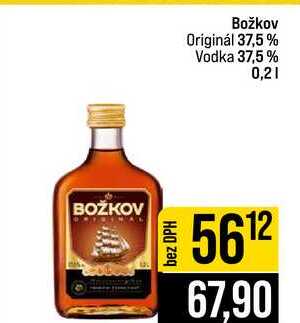 Božkov Originál 37,5% Vodka 37,5% 0,2l