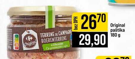 Original paštika 180 g