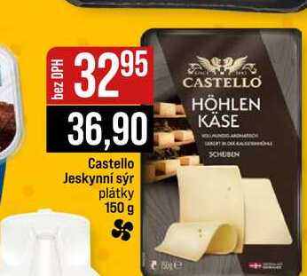 Castello Jeskynní sýr plátky 150 g