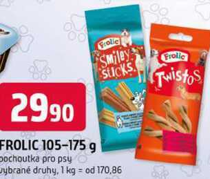 FROLIC 105-175 g Dochoutka pro psy