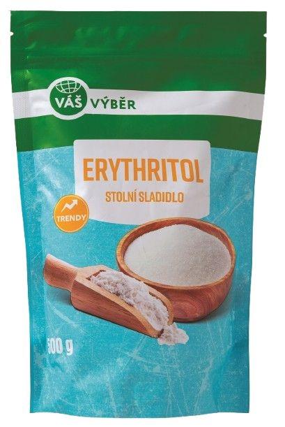 VÁŠ VÝBĚR Erythritol, 500 g