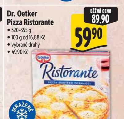 Dr. Oetker Pizza Ristorante 320-355 g