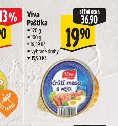 Viva Paštika 120 g