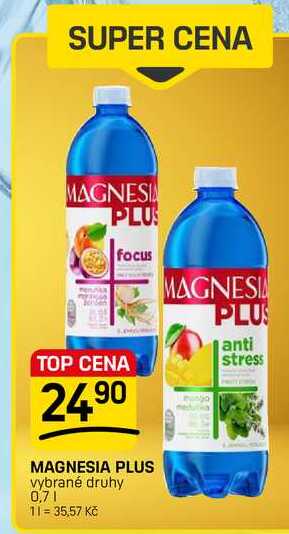 MAGNESIA PLUS vybrané druhy 0,7l
