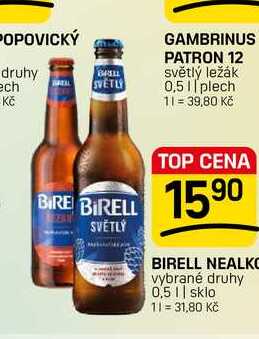 BIRELL NEALKO vybrané druhy 0,5l