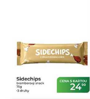 Sidechips bramborový snack 75g