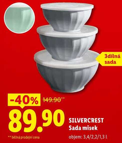 SILVERCREST Sada misek
