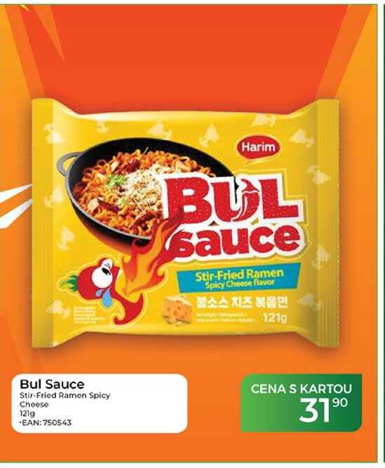 Bul Sauce Stir-Fried Ramen Spicy Cheese 121g
