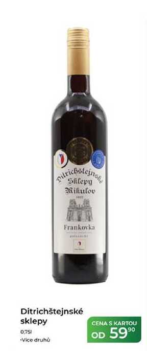 Ditrichštejnské sklepy 0,75l