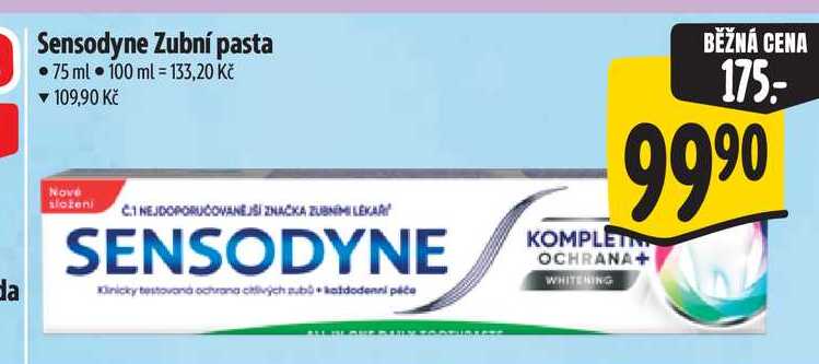 Sensodyne Zubní pasta 75 ml