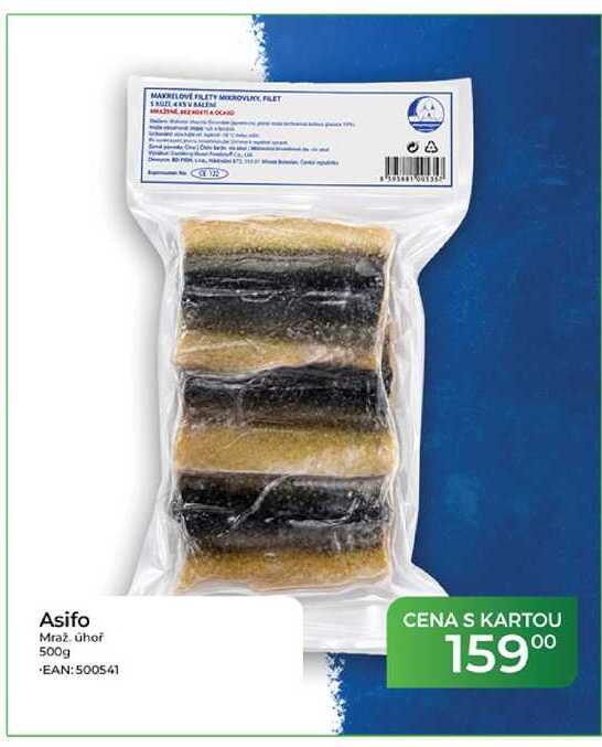 Asifo Mraž. úhoř 500g