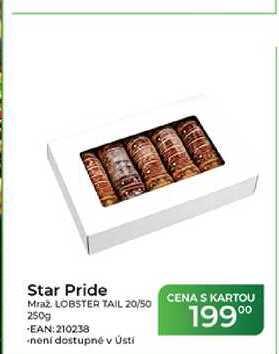 Star Pride Mraž. LOBSTER TAIL 20/50 250g