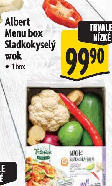 Albert Menu box Sladkokyselý wok 1 box