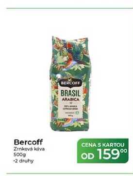 Bercoff Zrnková káva 500g