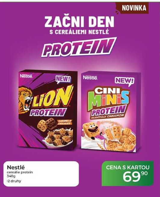 Nestlé cereálie protein 340g