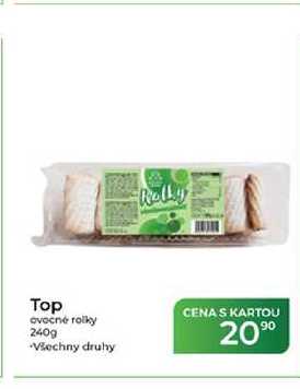 Top ovocné rolky 240g