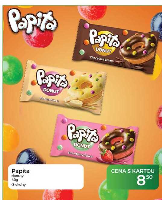 Papita donuty 40g