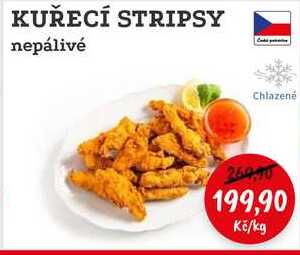 KUŘECÍ STRIPSY nepálivé 1kg
