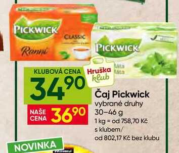 Pickwick vybrané druhy 30-46g