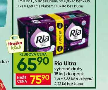 Ria Ultra vybrané druhy 18 ks