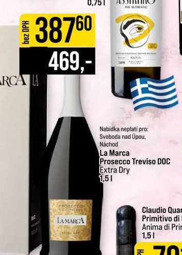 La Marca Prosecco Treviso DOC Extra Dry 1,5l