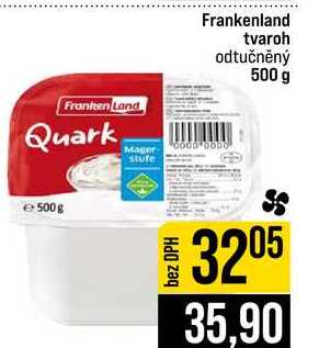 Frankenland tvaroh odtučněný 500 g