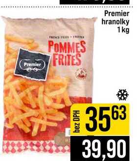 Premier hranolky 1 kg