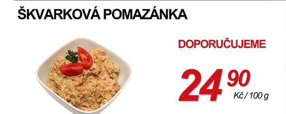 ŠKVARKOVÁ POMAZÁNKA, 100 g