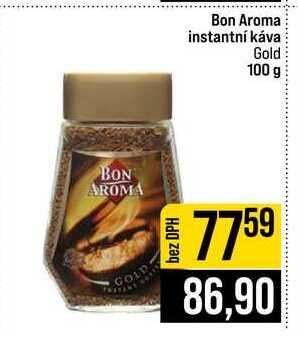 Bon Aroma instantní káva Gold 100 g