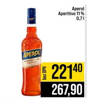 Aperol Aperitivo 11% 0,7l