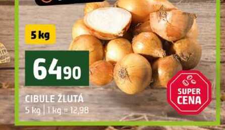 CIBULE ŽLUTÁ 5 kg