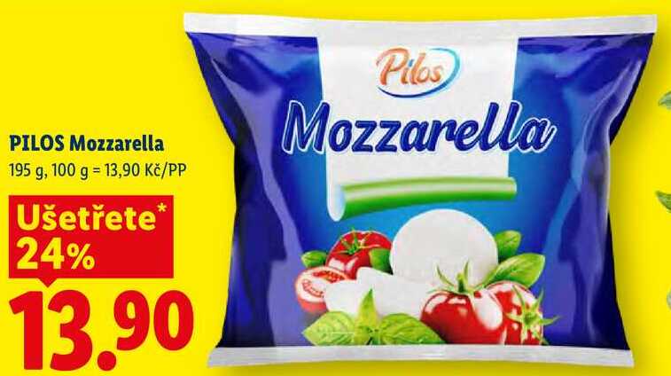PILOS Mozzarella, 195 g