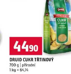 DRUID CUKR TŔTINOVÝ 700 g přírodní 
