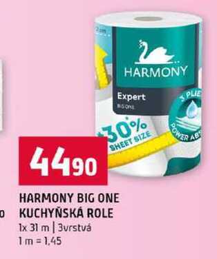 HARMONY BIG ONE KUCHYŇSKÁ ROLE 1x 31 m 3vrstvá