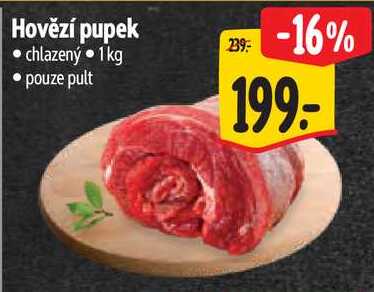 Hovězí pupek, 1 kg