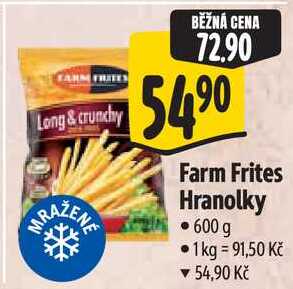 Farm Frites Hranolky, 600 g