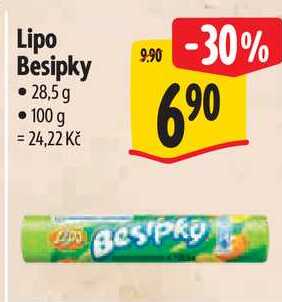 Lipo Besipky, 28,5 g 