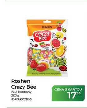 Roshen Crazy Bee želé bonbony 200g